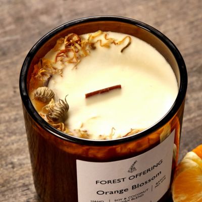 Forest Offering Candle, Orange Blossom