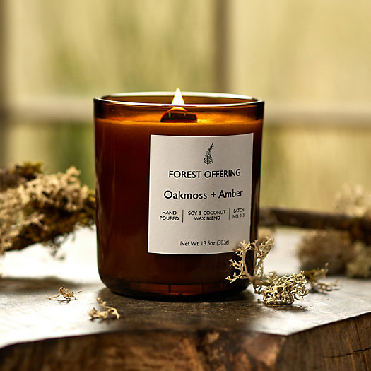 View larger image of Forest Offering Candle, Oak Moss + Amber