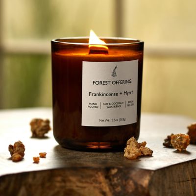 Forest Offering Candle, Frankincense + Myrrh