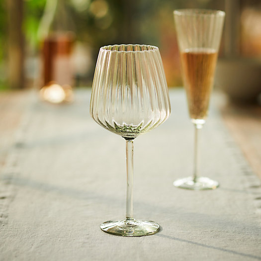 View larger image of Optic Glass Wine Glass
