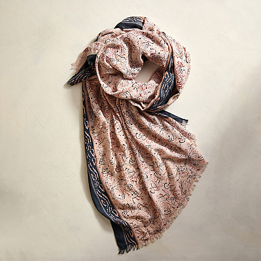 View larger image of Pink Tile Scarf