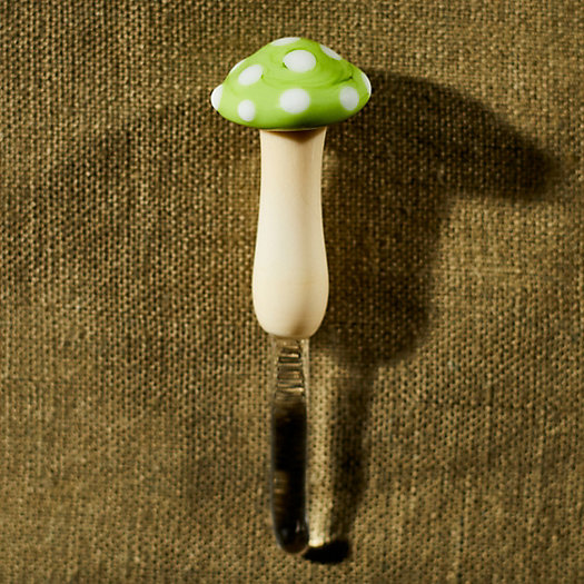 View larger image of Mushroom Glass Plant Stake
