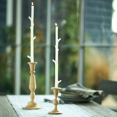 Maple Stick Candles Set of 2, 15"