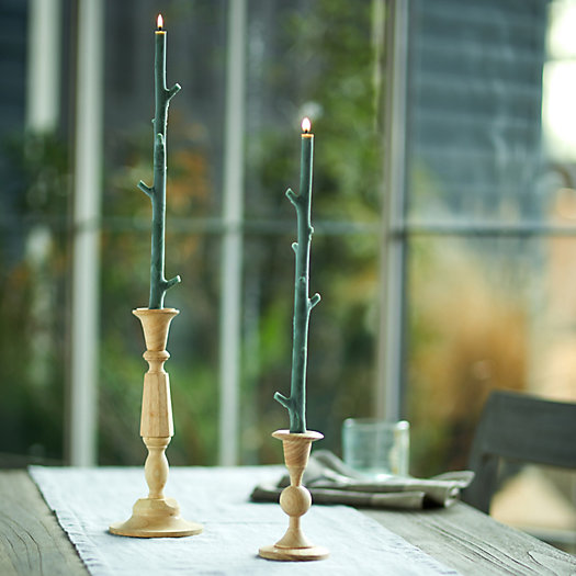 View larger image of Maple Stick Candles Set of 2, 15"