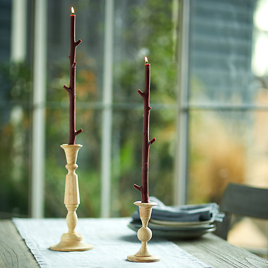 View larger image of Maple Stick Candles Set of 2, 15"