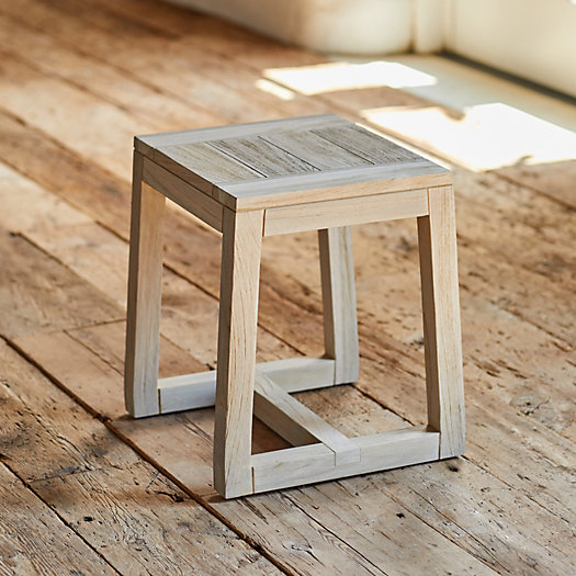 View larger image of Knoll Slatted Teak Dining Stool