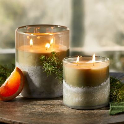 Himalayan Sanded Glass Candle Collection