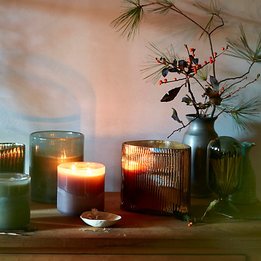 View larger image of Himalayan Sanded Glass Candle Collection
