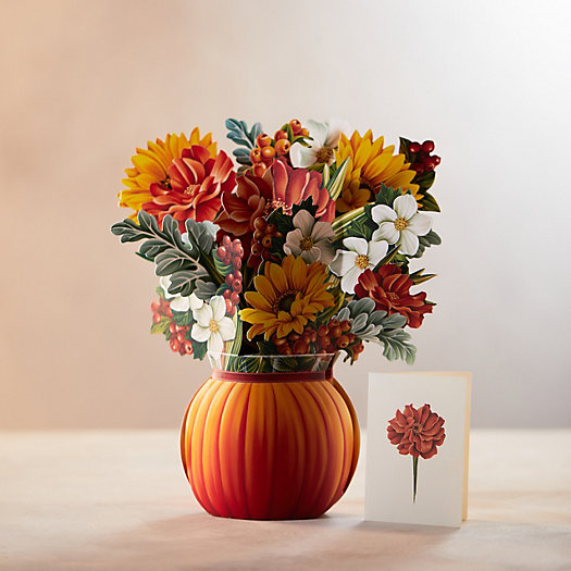 View larger image of Pumpkin Harvest Paper Bouquet