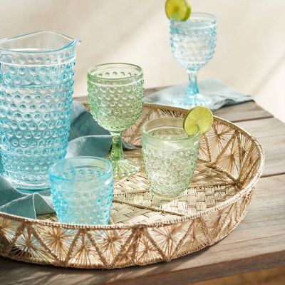  Hobnail Drinking Glass