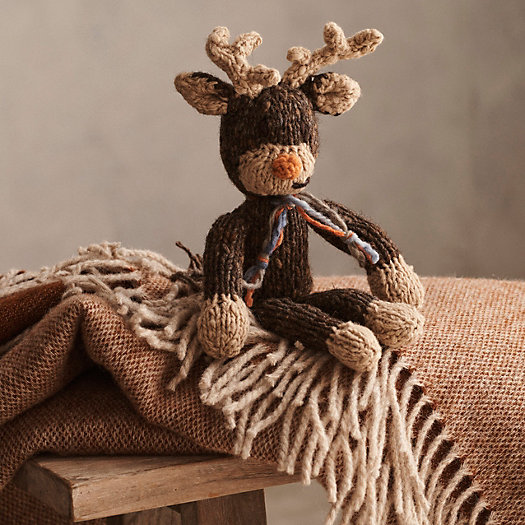 View larger image of Reindeer Knit Toy