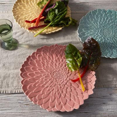 Flower Petal Ceramic Serving Platter