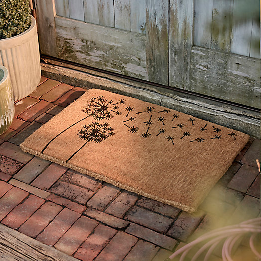 View larger image of Dandelion Wish Coir Doormat