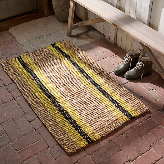 View larger image of Sunny Stripe Jute Rug