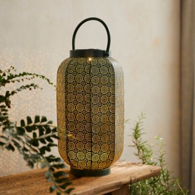  Perforated Solar Lamp with Handle