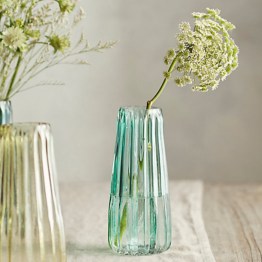 View larger image of Fluted Lines Glass Vase