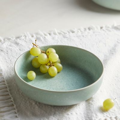Mint Ceramic Serving Bowl, Small
