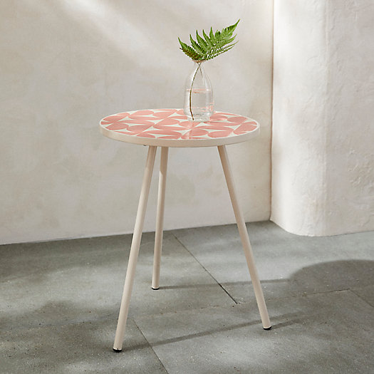 View larger image of Tile Top Side Table, Orange