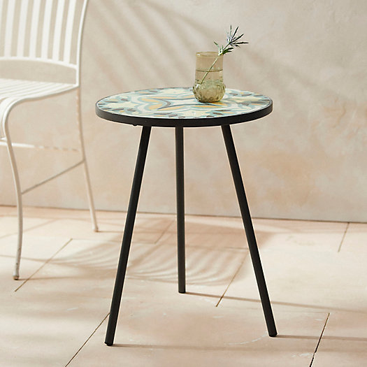 View larger image of Tile Top Side Table, Green