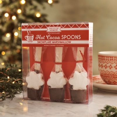 Snowflake Hot Cocoa Stir Spoons, Set of 3