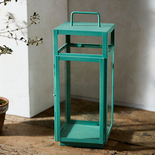View larger image of Color Rectangle Lantern with Handle