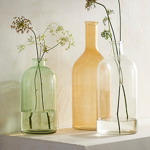View larger image of Bottle Neck Glass Vase
