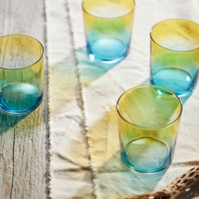 Sunset Drinking Glasses, Set of 4 - Terrain