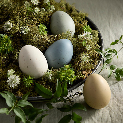 View larger image of Speckled Decorative Eggs, Set of 4