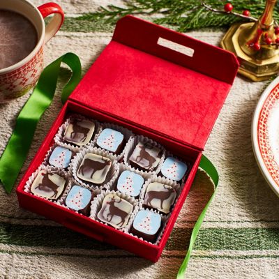 Holiday Chocolates Duo Box, Set of 12
