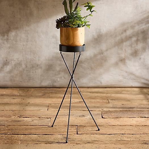 View larger image of Tripod Iron Plant Stand