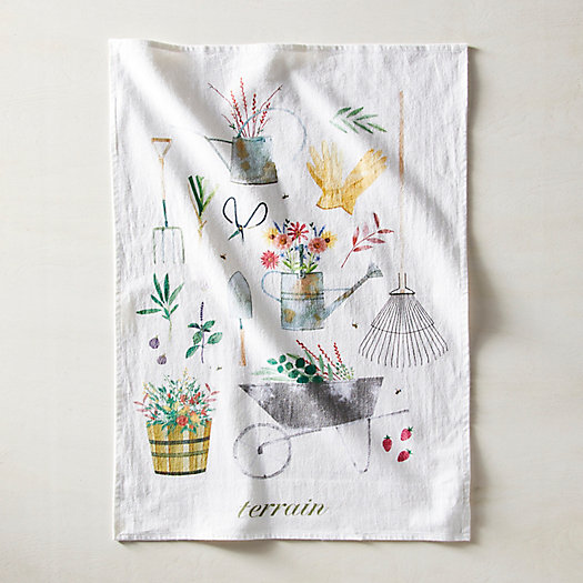View larger image of May We Fly Terrain Garden Essentials Dish Towel