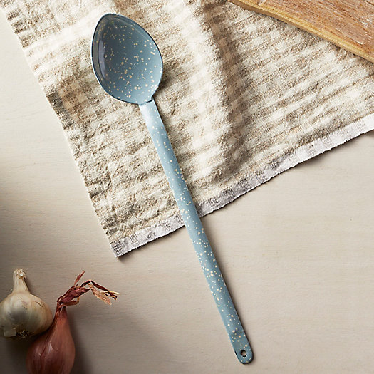 View larger image of  Speckled Enamel Serving Spoon