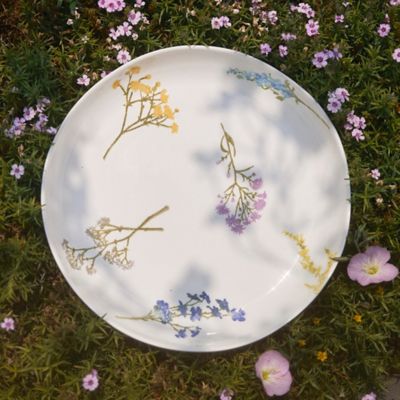Floral Bunches Plate