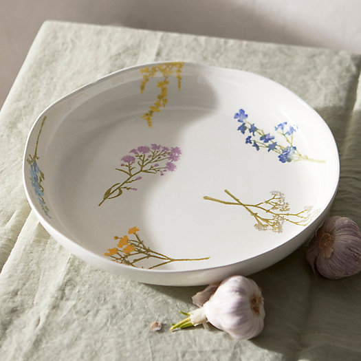 View larger image of Floral Bunch Ceramic Serving Bowl
