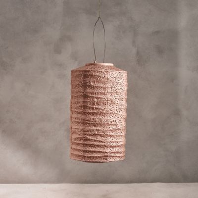 Floral Lace Battery Lantern, Diamond - Terrain