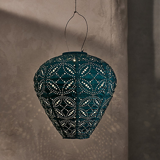 View larger image of Lace Floral Battery Lantern, Balloon