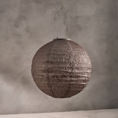 Floral Lace Battery Lantern, Oval - Terrain