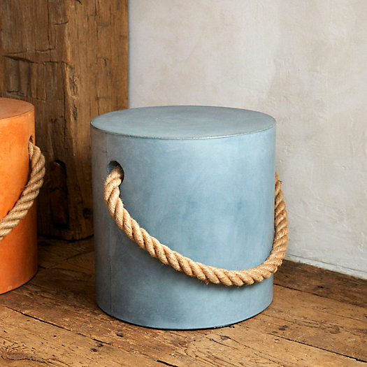 View larger image of Rope Concrete Stool, Round