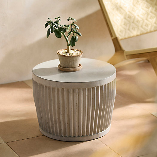 View larger image of Ridge Concrete Side Table