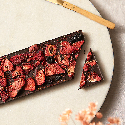 View larger image of Spring & Mulberry Dark Chocolate Bar, Berry + Date