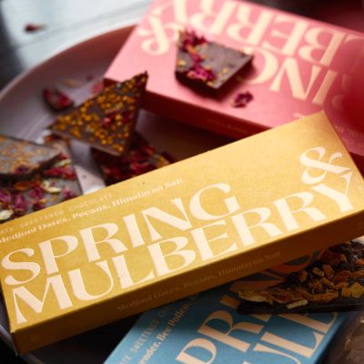 Spring & Mulberry Chocolate Bar