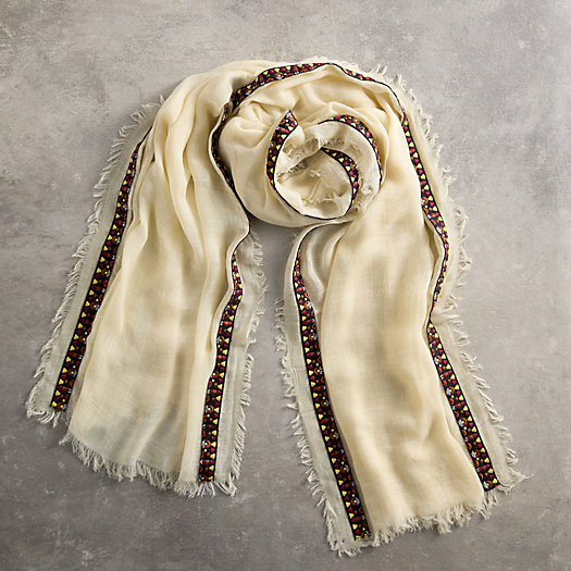 View larger image of Printed Stripe Scarf