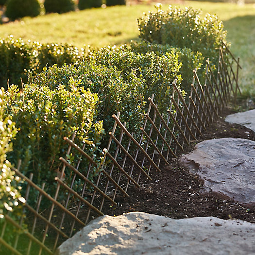 View larger image of Expandable Woven Willow Fencing, Set of 4