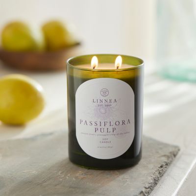 Linnea Botanik Glass Candle, Passiflora