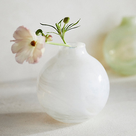 View larger image of Swirled Glass Bud Vase
