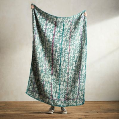 Recycled Sari Kantha Throw - Terrain