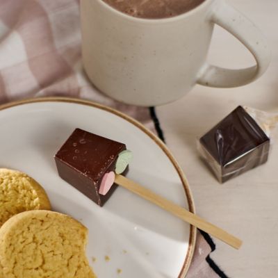 Hot Cocoa Stir Sticks, Set of 3 Dark Chocolate