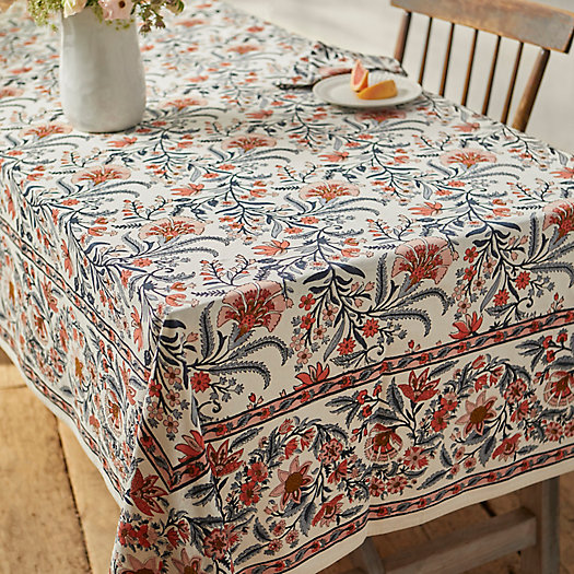 View larger image of Blue Lily Tablecloth