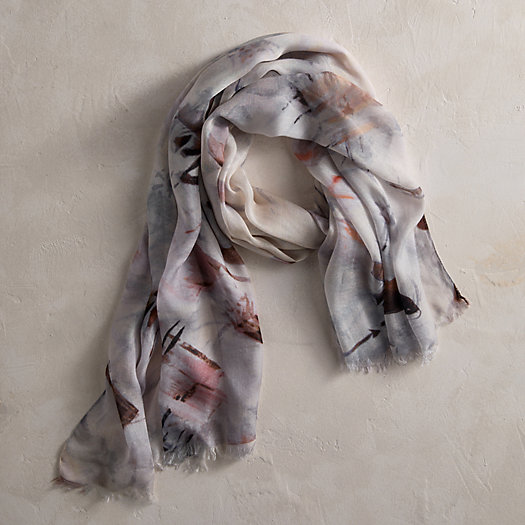 View larger image of Watercolor Lilies Scarf