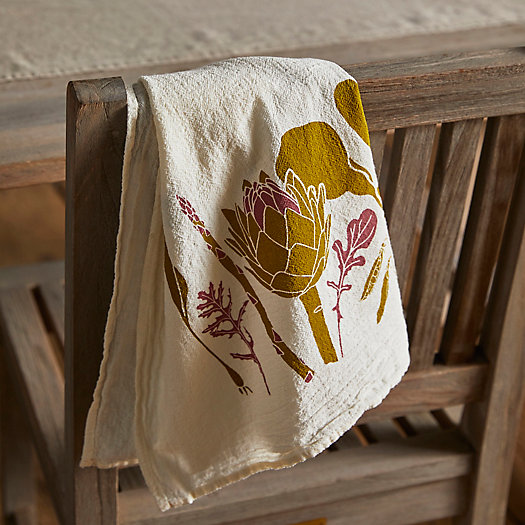 View larger image of Spring Veggies Dish Towel